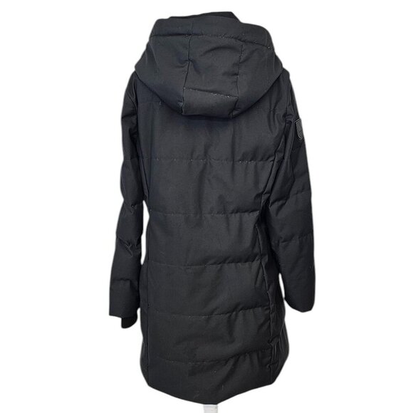Atelier Noir Womens Sydney Jacket, Down, Feather, Black, Parka, Size Small - Picture 3 of 11